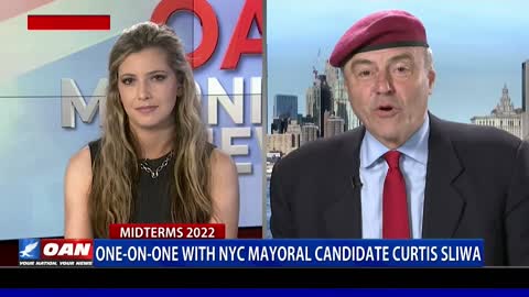 One-on-One with NYC Mayoral Candidate Curtis Sliwa Part 1