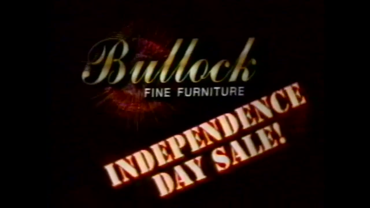 July 6, 1997 - Bullock Furniture Independence Day Sale