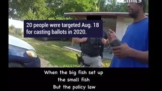 Voter fraud arrest and set up in Florida