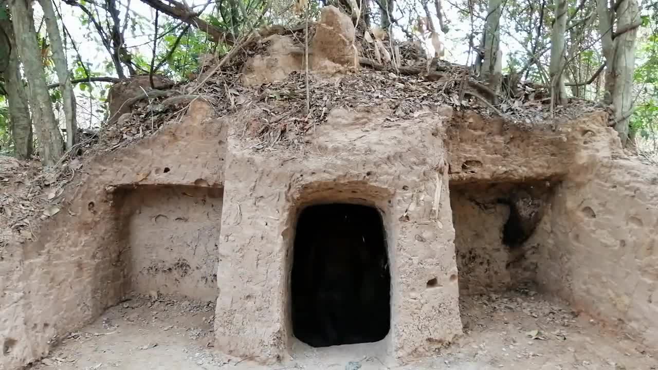 Build a nice swimming pool with underground secret house