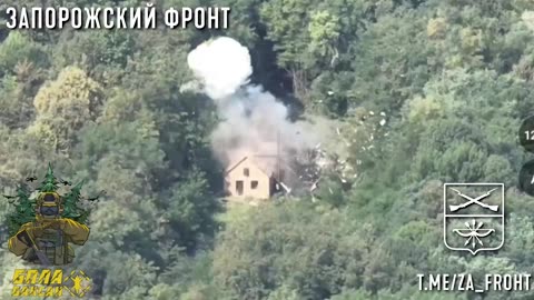 UAV operators of the BAKSAN platoon destroy enemy bases in Sumy Oblast