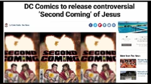 DC COMICS BLASPHEMOUS SECOND COMING OF JESUS