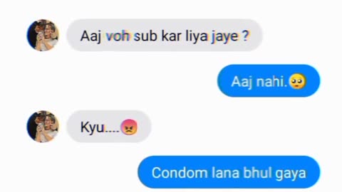 Relatable chat between FF and BF