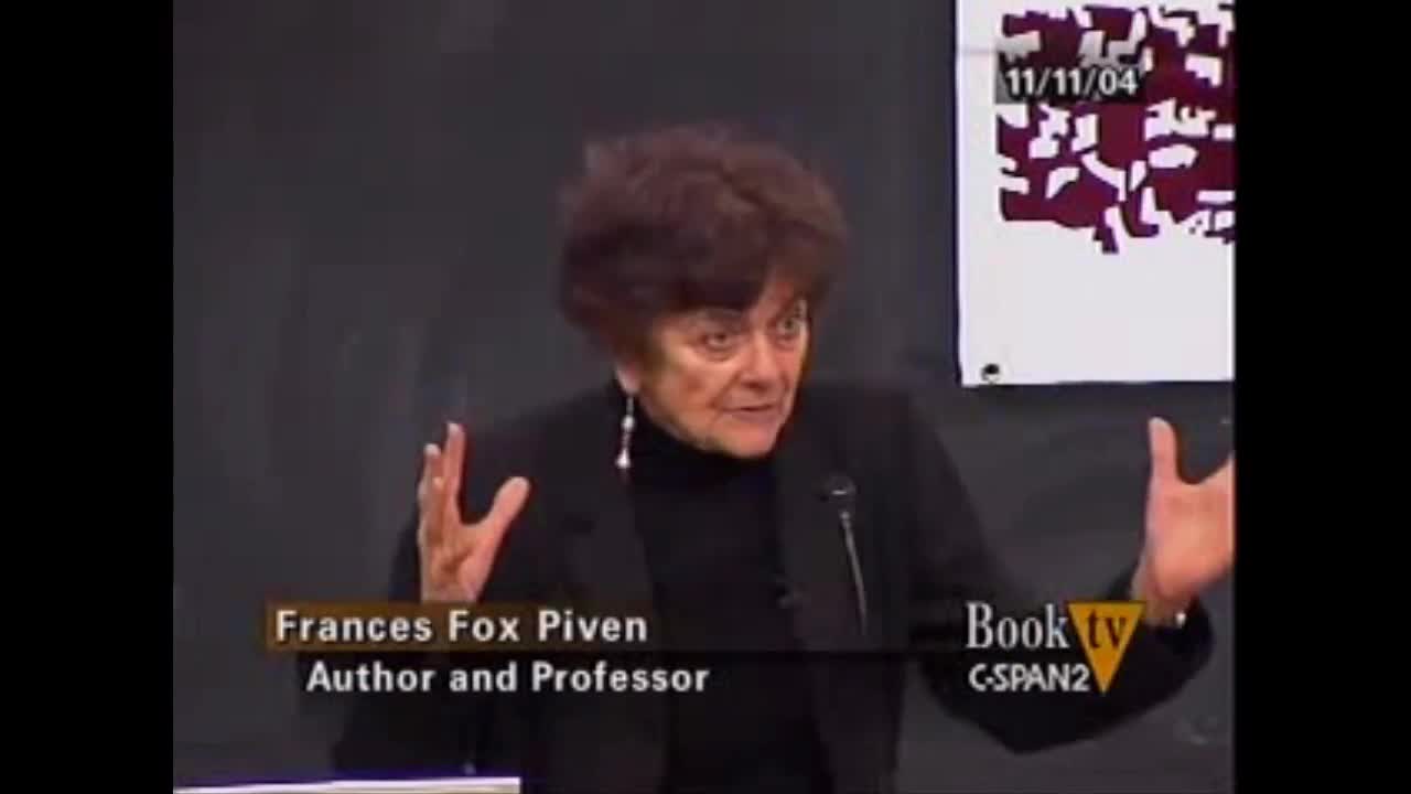 Progressive Professor: "It is ok to use violence as long as it is a BIG part of your strategy"