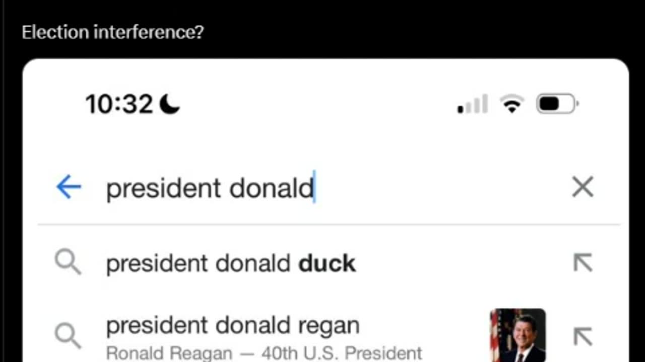 Google has a search ban on President Donald Trump! Election interference?