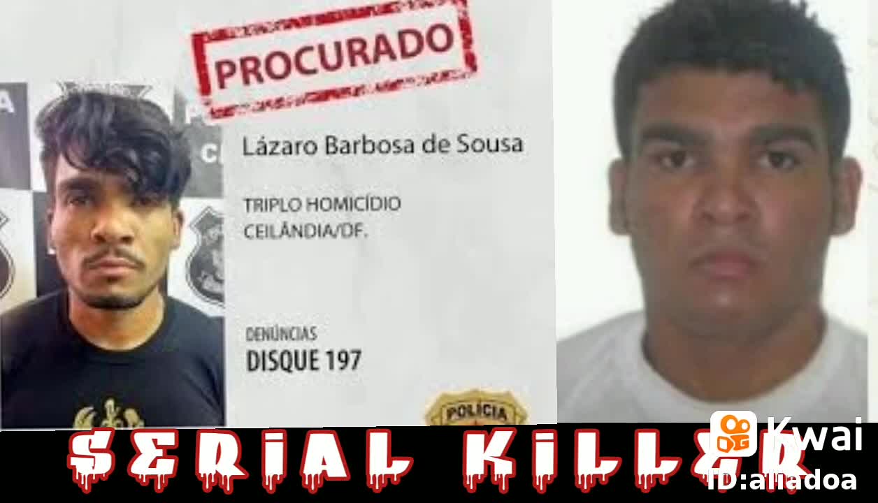 In Ceilândia,Brazil wanted serial killer