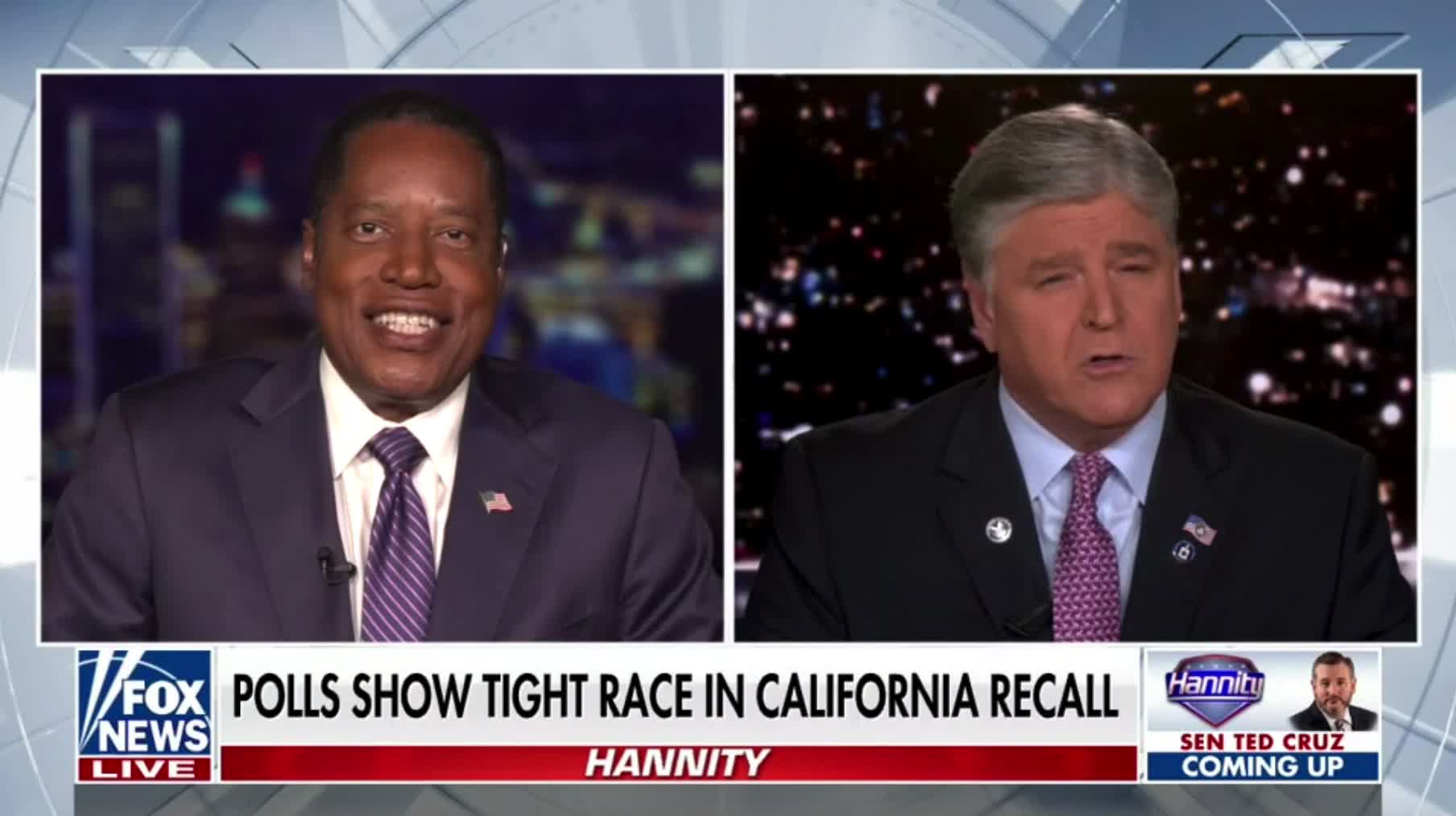 Larry Elder gives the latest on his run for Governor of California