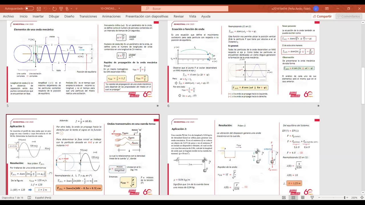 SEMESTRAL VALLEJO 2021 | Semana 10 | Física