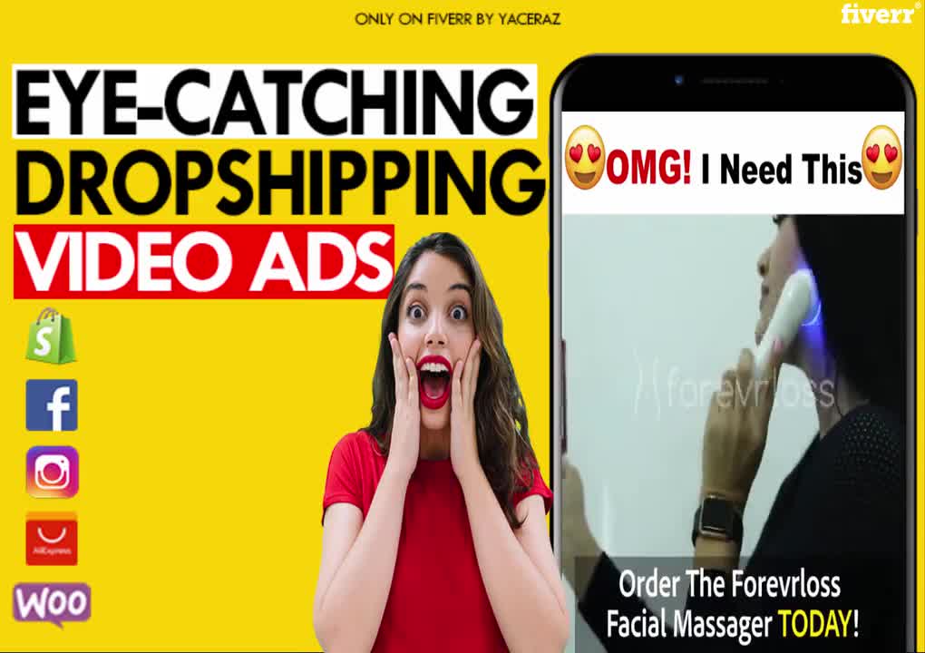 I will create winning facebook video ads for dropshipping products