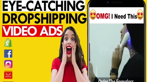 I will create winning facebook video ads for dropshipping products