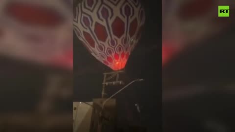 Freak balloon and motorcycle catastrophe leaves Sao Paolo in chaos