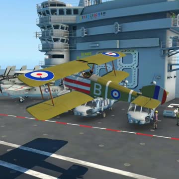Light Aircraft Pilot Canceled Landing On Aircraft Carrier / X-Plane 11