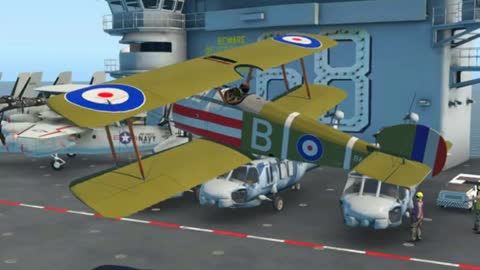 Light Aircraft Pilot Canceled Landing On Aircraft Carrier / X-Plane 11