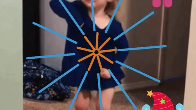 Baby dance video