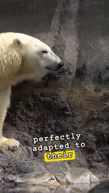 WORLDS LARGEST CARNIVORE- The Mighty Polar Bear #shorts #animals