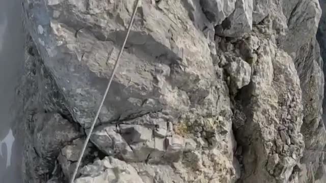 Mountain Climbing with secreting Adrenaline