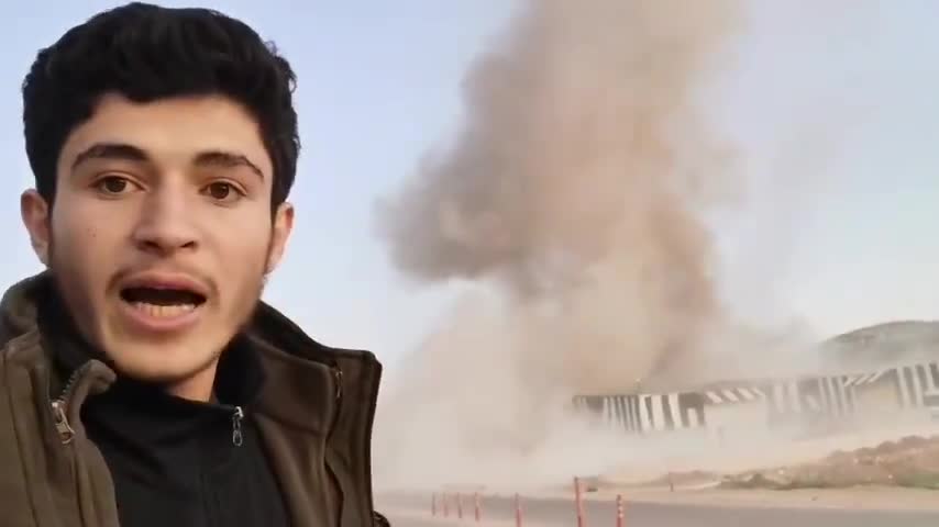 Syria: Powerful Russian airstrike