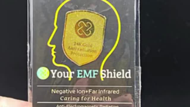 EMF Defense Sticker