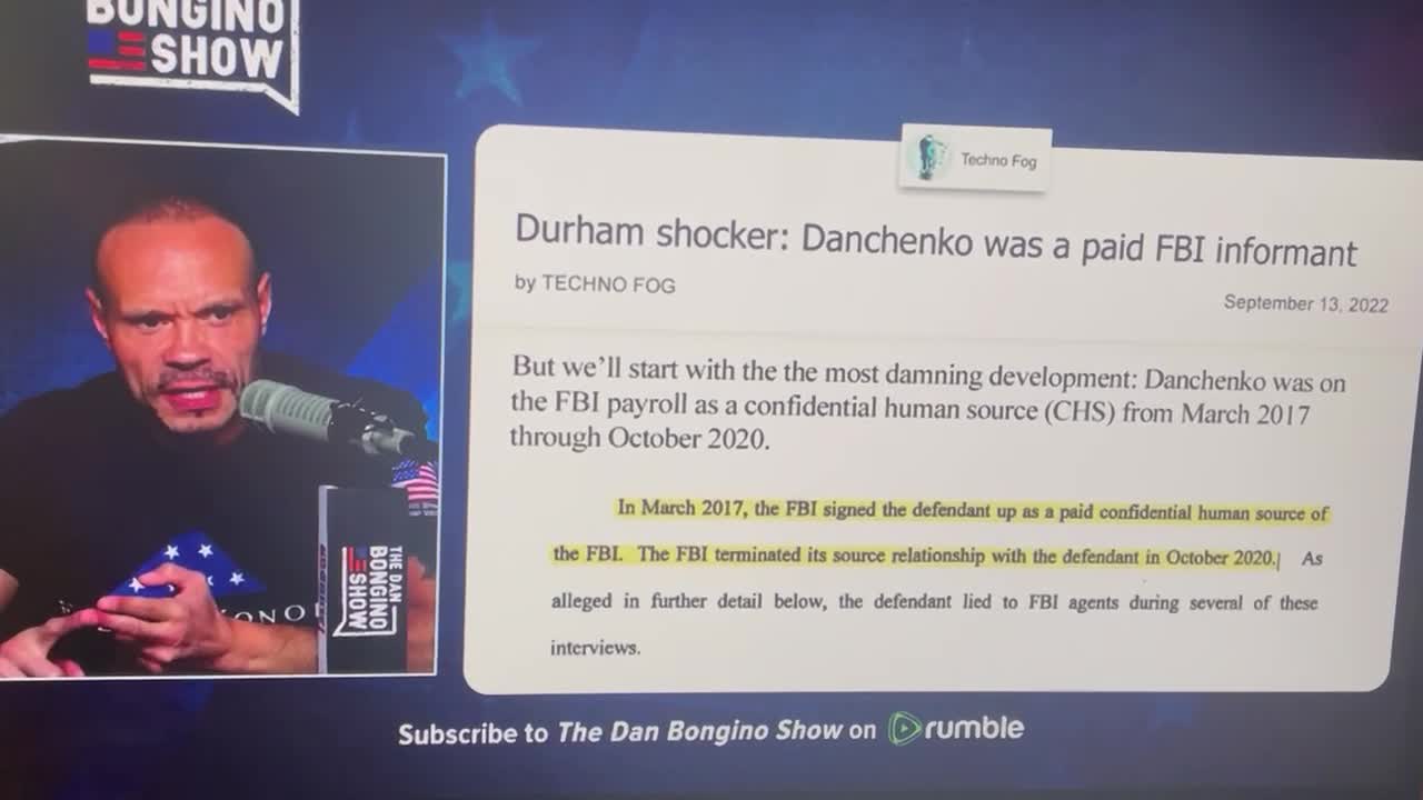 New EXPLOSIVE Durham court filing exposes even more FBI corruption