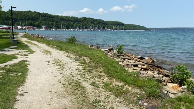 Bruce peninsula Lake view Ontario