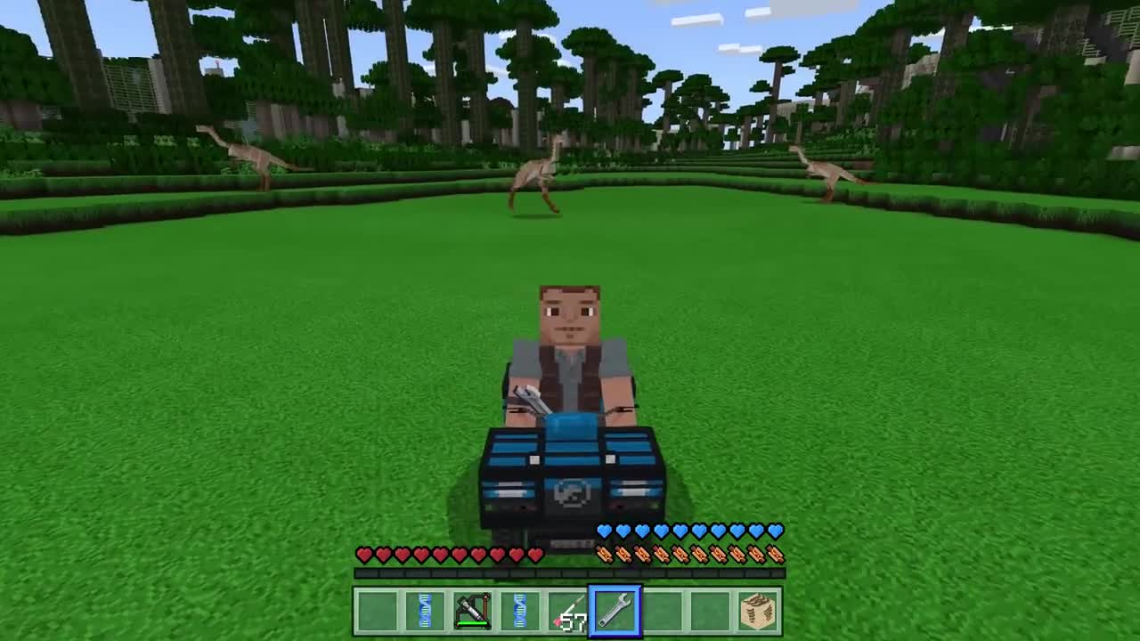Jurasic World in MineCraft episod 1