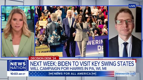 Biden, Harris will campaign together: White House spokesperson | NewsNation Live