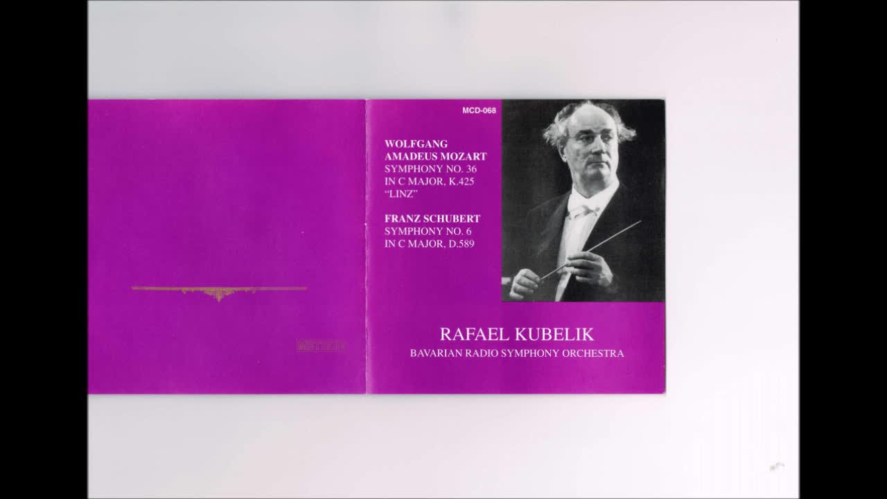 Schubert - Symphony No.6 Kubelik BRSO live
