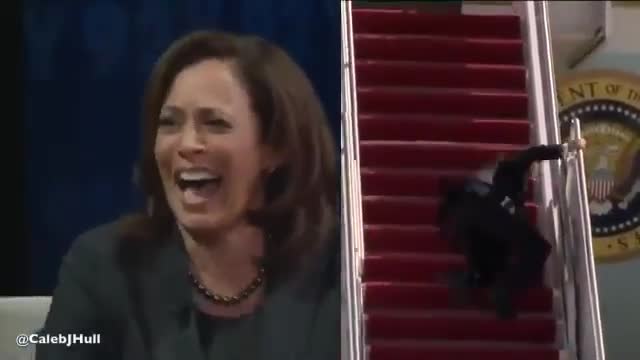 Kamala Harris realizing shes about to be President