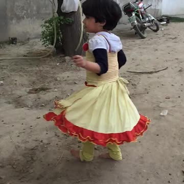 The World Most Beautiful Baby Showing Something