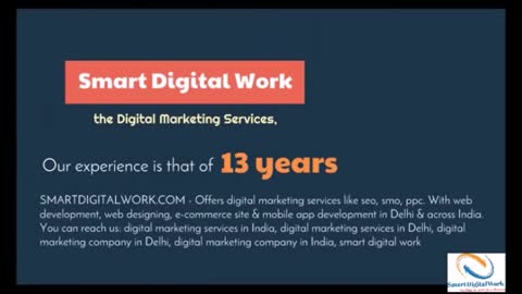 SMART DIGITAL WORK - We help to build your business