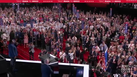 star spangled banner at RNC