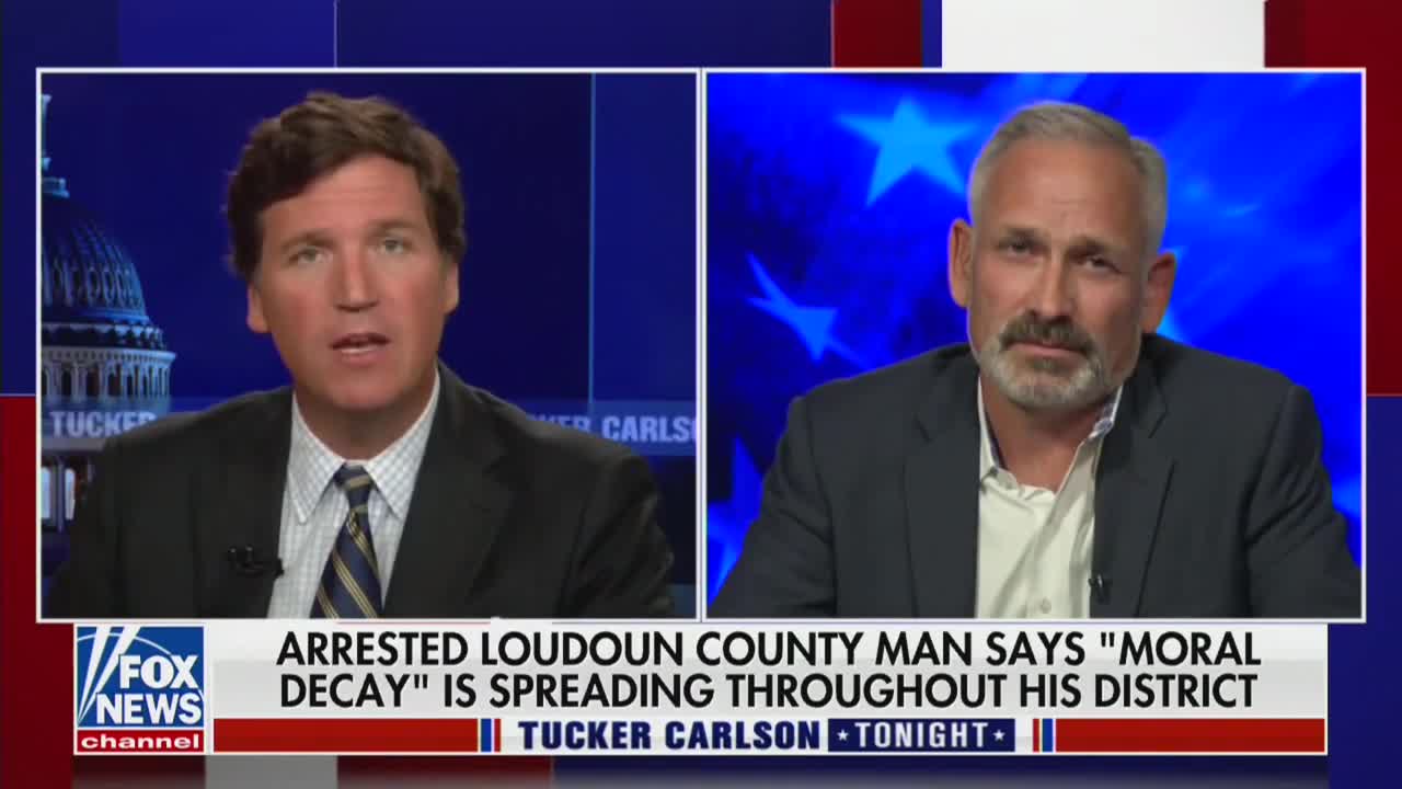 Father Arrested at Virginia School Board Meeting Speaks Out with Tucker Carlson