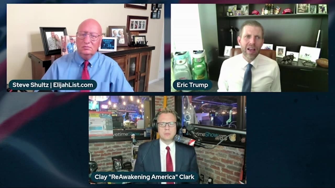 Eric Trump..Peter Navarro & Jack Posobiec Join Clay Clark