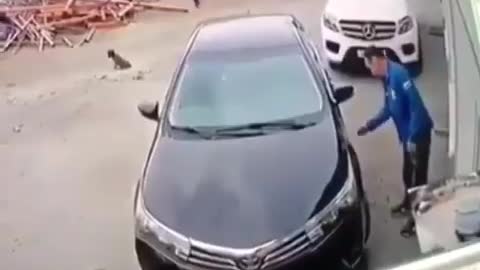 Chinese men sets his friend car on fire! Daily dose of fails #3.