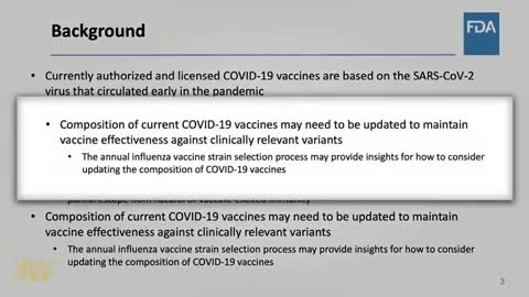 Beware! 👀 The FDA attempts to 'flu shot' future covid vaccines!