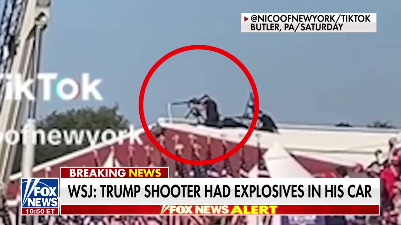 Trump shoot unmarked