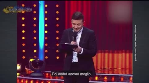 Show di Zelenski prima che venisse eletto presidente