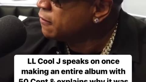 LL Cool J speaks on once making an entire album with 50 Cent