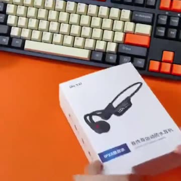 POLVCDG Bluetooth Beadset Bone Conduction Digital Display Simming depth 30 meters waterp