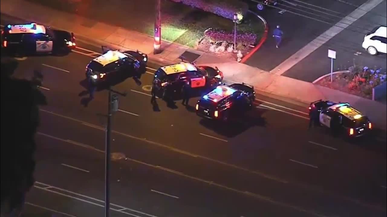 DUI Suspect Leads In Police Chase From Anaheim To Santa Ana
