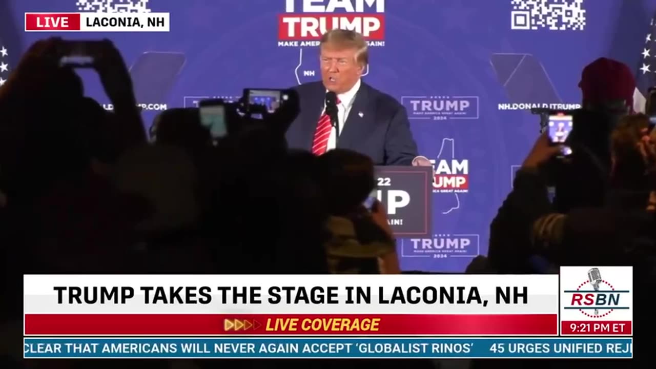 “We’re gonna run the country the way it’s supposed to be run.”