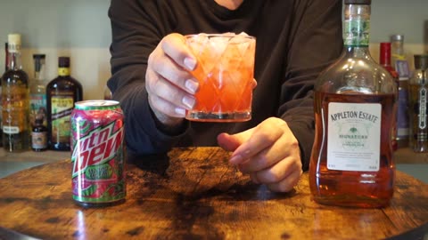 Appleton Estates Signature Rum & Mtn Dew Major Melon