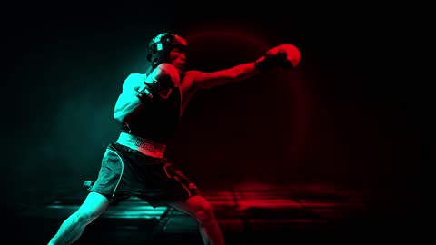 Dual Lighting Effect in Photoshop with the image of Great Indian Boxer #Dingko SIngh