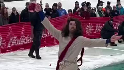 Walking on water turning water into wine? 👍🙏