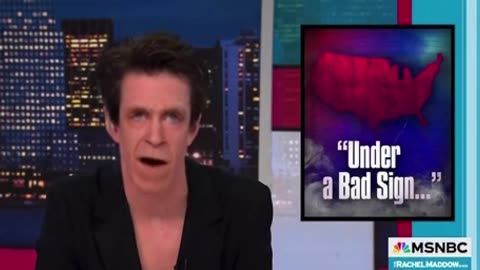 LMAO, Rachel "Mad Cow" Maddow. Frakenstein