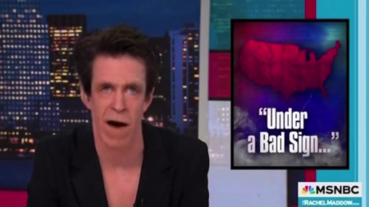 LMAO, Rachel "Mad Cow" Maddow. Frakenstein