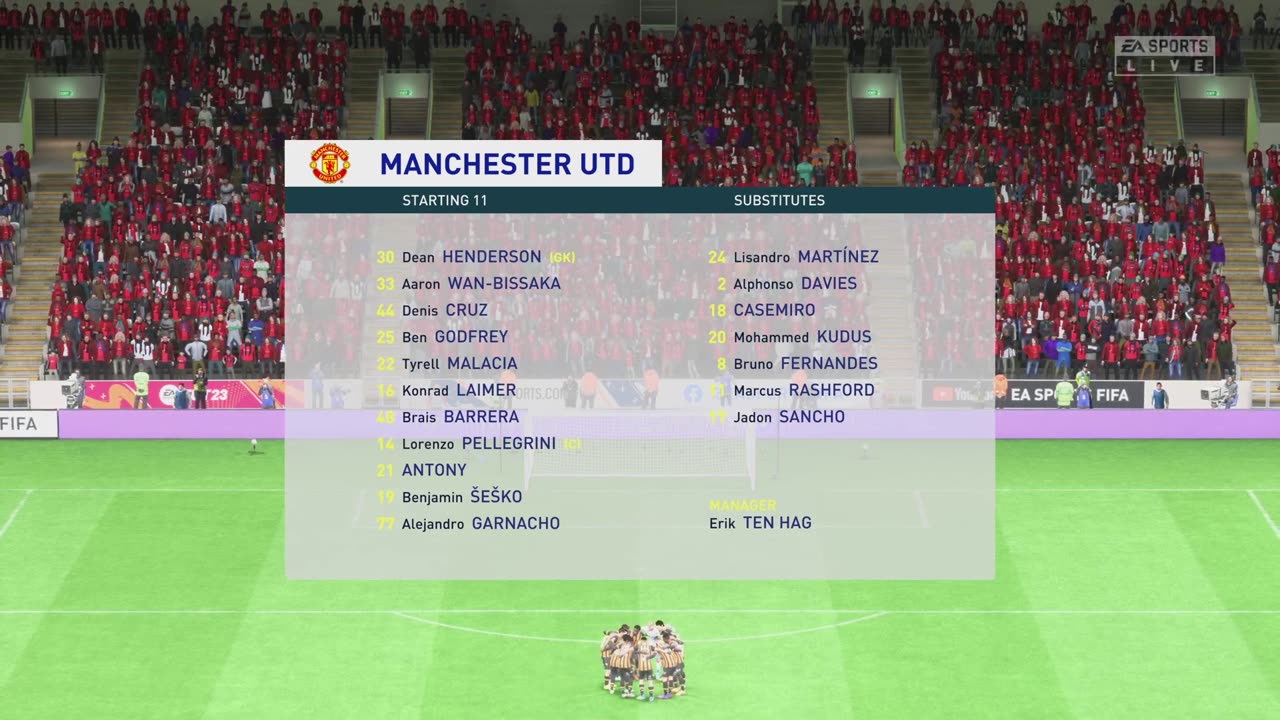 EA SPORTS FC 24 Leicester City vs Man Utd