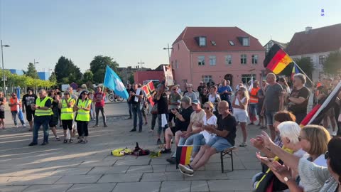 Wolgast - Martin mit einem weiterem Redebeitrag 19-07-2022