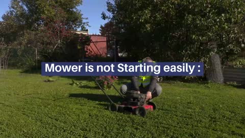 Lawn Mower Troubleshooting