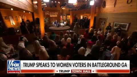 FULL VIDEO: Fox News Trump Town Hall w/ Harris Faulkner in Georgia (Oct. 16)